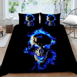 Parure De Lit Tete De Mort