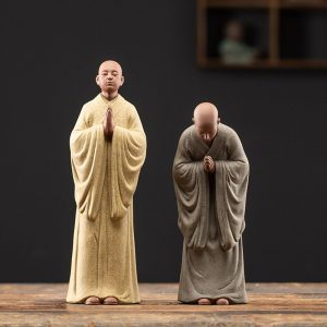 Statuette Moine Bouddhiste