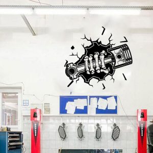 Stickers Mural Biker